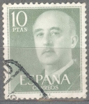 Stamps : Europe : Spain :  ESPAÑA 1955-6_1163 General Franco (1892-1975).