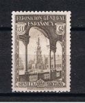 Stamps Spain -  Edifil  441  Pro Exposiciones de Sevilla y Barcelona.   