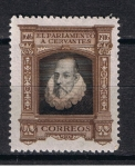 Stamps Spain -  Edifil  FR. 18  III Cente. de la muerte de Cervantes.  