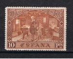 Stamps Spain -  Edifil  558  Descubrimiento de América.  