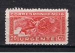 Stamps Spain -  Edifil  679  Angel y caballos.  