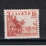 Stamps Spain -  Edifil  818  Cifras, Cid e Isabel.  