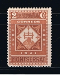 Stamps Spain -  Edifil  637  IX  Centenario de la Fundación del Monasterio de Montserrat.   