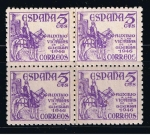 Stamps Spain -  Edifl  1062  Pro víctimas de la guerra.  