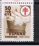 Stamps Spain -  Edifil  1068  Pro Tuberculosos  