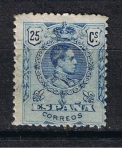 Stamps Spain -  Edifil  274  Alfonso  XIII   