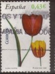 Stamps : Europe : Spain :  Tulipanes