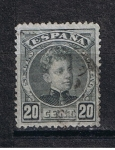 Stamps Spain -  Edifil  247  Emisiones del Siglo XX  Alfonso XIII  