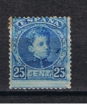 Stamps Spain -  Edifil  248  Emisiones del Siglo XX  Alfonso XIII  