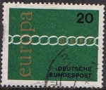 Stamps Germany -  EUROPA 1971