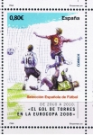 Stamps Spain -  Edifil  4666 E Seleción Española de Fútbol.   