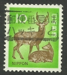 Stamps Japan -  Ciervos