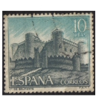 Stamps Spain -  (1816) Castillos de España. Cº de Belmonte (Cuenca)