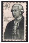 Stamps Spain -  (1819) Forjadores de América. Francisco de la Bodega 