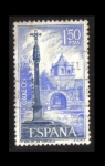 Stamps Spain -  (1834) Monasterio de M Veruela