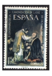 Stamps Spain -  (1837) II Centenario de San José de Calasanz 