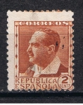 Stamps Spain -  Edifil  662  Pesonajes y Monumentos.  