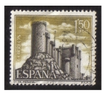 Stamps Spain -  1882 Castillos de España. Cº de Peñafiel