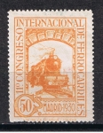 Stamps Spain -  Edifil  478  XI  Congreso Internacional de Ferrocarriles. 