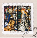 Stamps Germany -  Weihnachten  1995