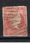 Stamps Spain -  Edifil  44  Reinado de Isabel II  