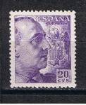 Stamps Spain -  Edifil  1047  Cid y General Franco.  