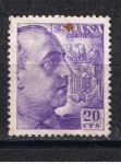 Stamps Spain -  Edifil  1047  Cid y General Franco.  