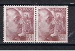 Stamps Spain -  Edifil  1048  Cid y General Franco.  