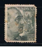 Stamps Spain -  Edifil  1051  Cid y General Franco.  