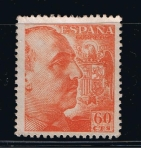 Stamps Spain -  Edifil  1054  Cid y General Franco.  