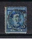 Stamps Spain -  Edifil  175  Corona Real y Alfonso XIII.  