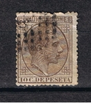 Stamps Spain -  Edifil  192  Alfonso XII.   