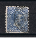 Stamps Spain -  Edifil  215  Alfonso XIII.   