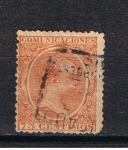 Stamps Spain -  Edifil  225  Alfonso XIII.   