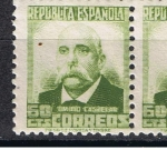 Stamps Spain -  Edifil  672  Personajes y Monumentos.  