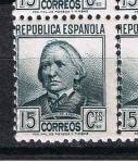 Stamps Spain -  Edifil  683 Personajes.  