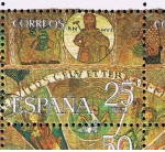 Stamps Spain -  Edifil  2586  Tapiz de la creación. Gerona   