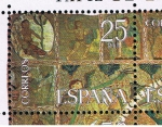 Stamps Spain -  Edifil  2585  Tapiz de la creación. Gerona   