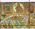 Stamps Spain -  Edifil  2586  Tapiz de la creación. Gerona   