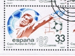 Stamps Spain -  Edifil  2662  Copa Mundial de Fútbol España ´82.  