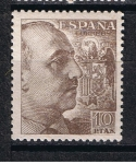 Stamps Spain -  Edifil  1059  Cid y General Franco.  