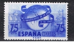 Stamps Spain -  Edifil  1064  LXXV Aniver. de la Unión Postal Universal.  