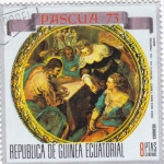 Stamps : Africa : Equatorial_Guinea :  Pascua 73