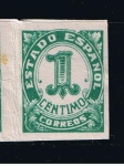 Stamps Spain -  Edifil  814  Cifras, Cid e Isabel.  