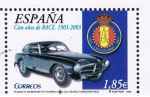 Stamps Spain -  Edifil  3996 D Cien años del R.A.C.E. 1903 - 2003  