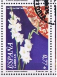 Stamps Spain -  Edifil  4076 Indumentaria. El mantón.  