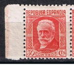 Stamps Spain -  Edifil  734  Cifras y  Personajes.  