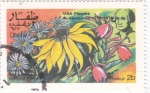 Stamps Oman -  flores