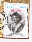 Stamps Spain -  Edifil  SH 4234  V Cente. de la muerte de Cristóbal Colón.  