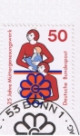 Stamps Germany -  25 Jahre Müttergenesumgswerk 